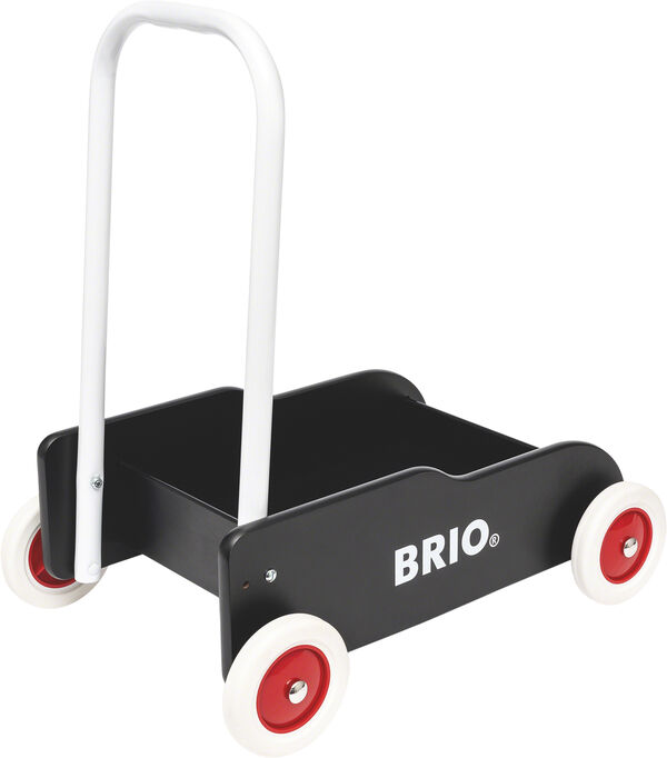 Brio Lære-gå vogn Sort