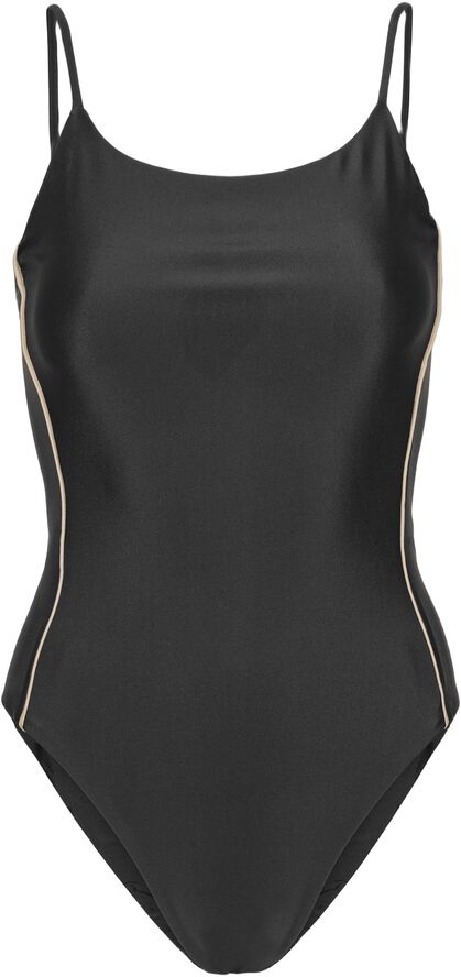 Penida Colorblock badedragt - Deep/Flame