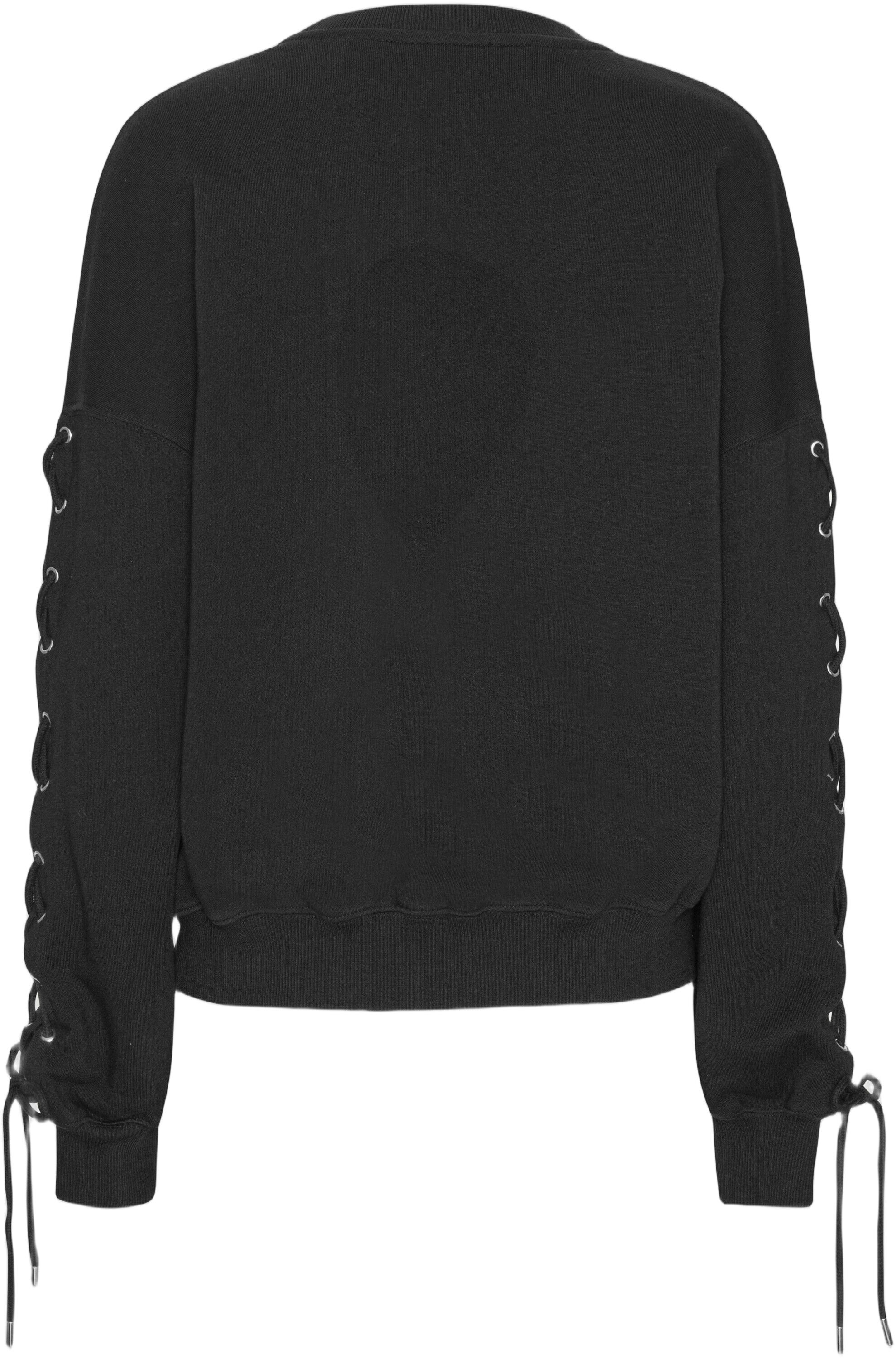 LACING CREWNECK