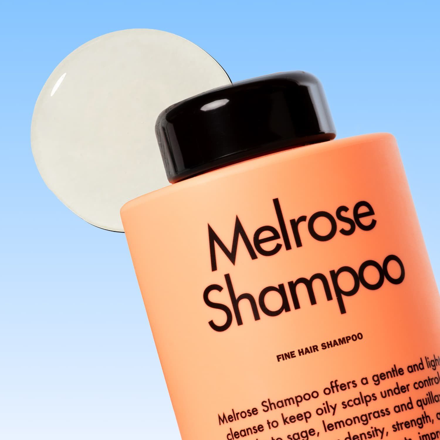 Melrose Shampoo - Schampo f&ouml;r tunt h&aring;r som l&auml;tt blir fett