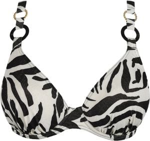 Dalice half padded plunge bikini top
