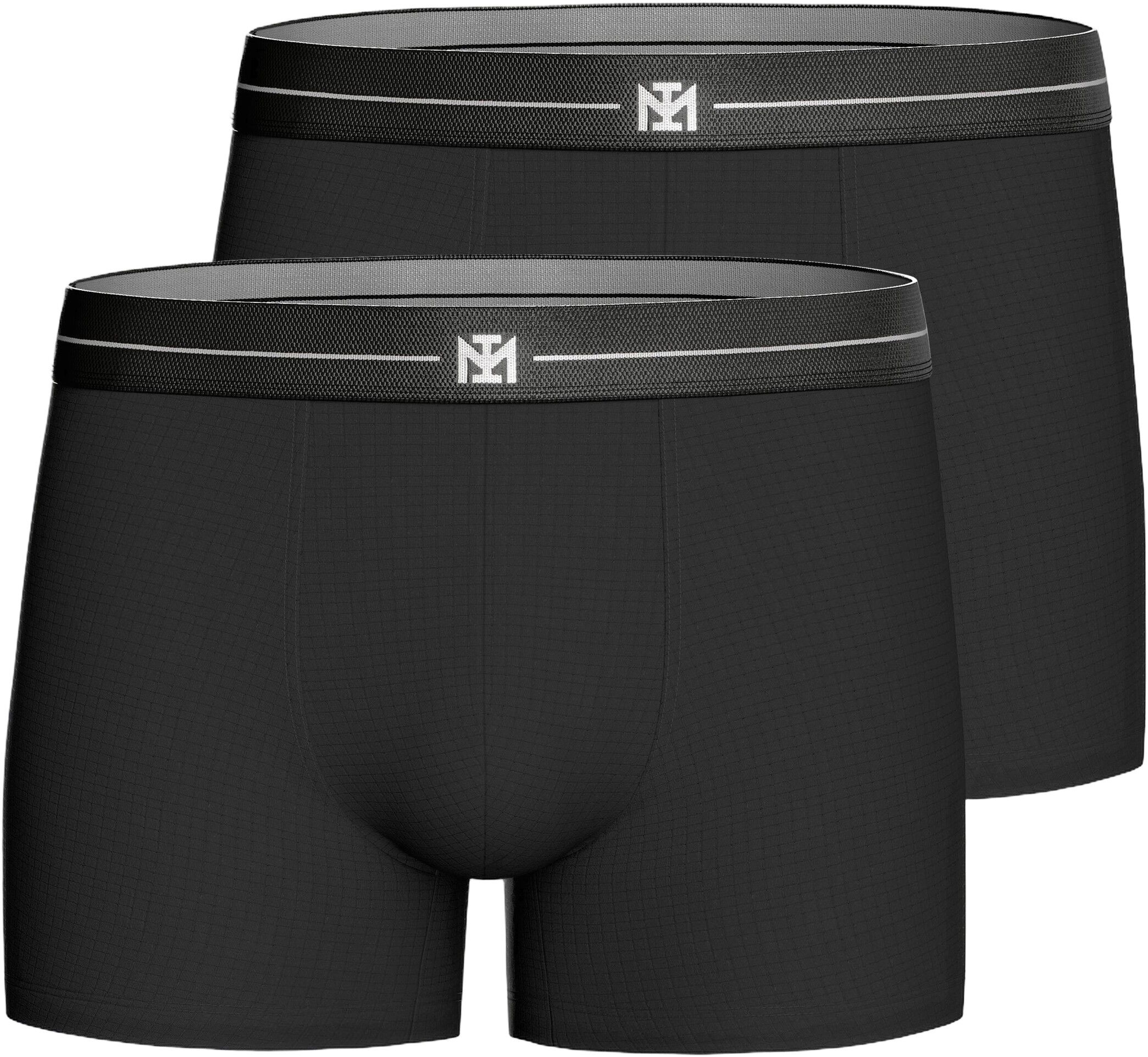 2-pak boxershorts i polyamid
