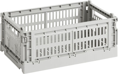 HAY Colour Crate-Small-Light grey