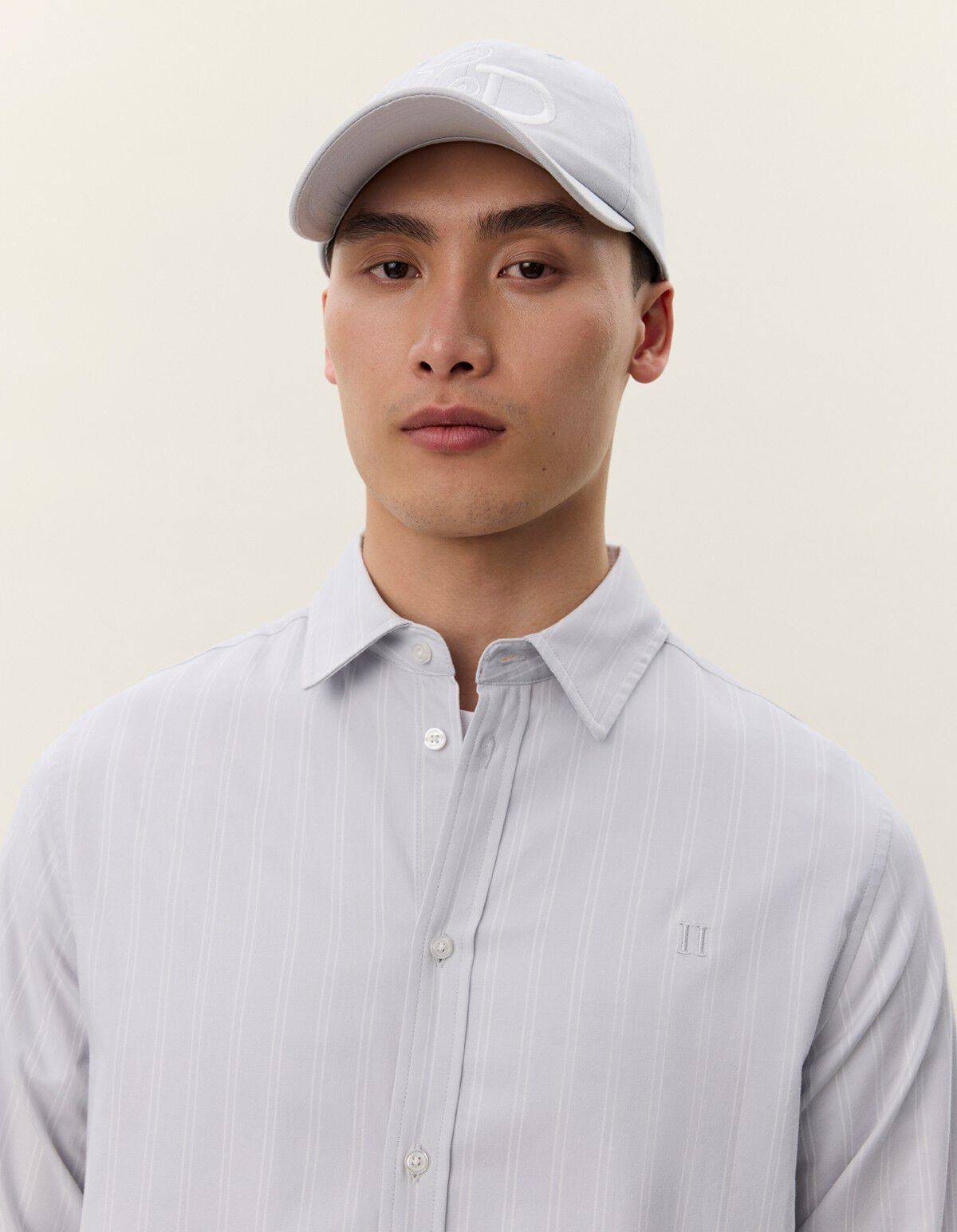 Konrad Melange Striped Shirt