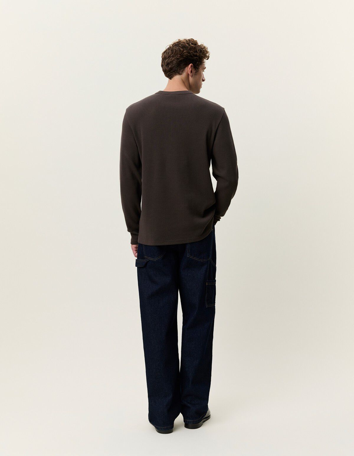 Label Waffle LS T-Shirt