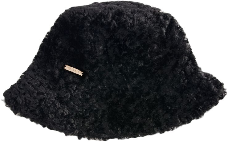 FLUFFYI Faux Shearling Bucket Hat