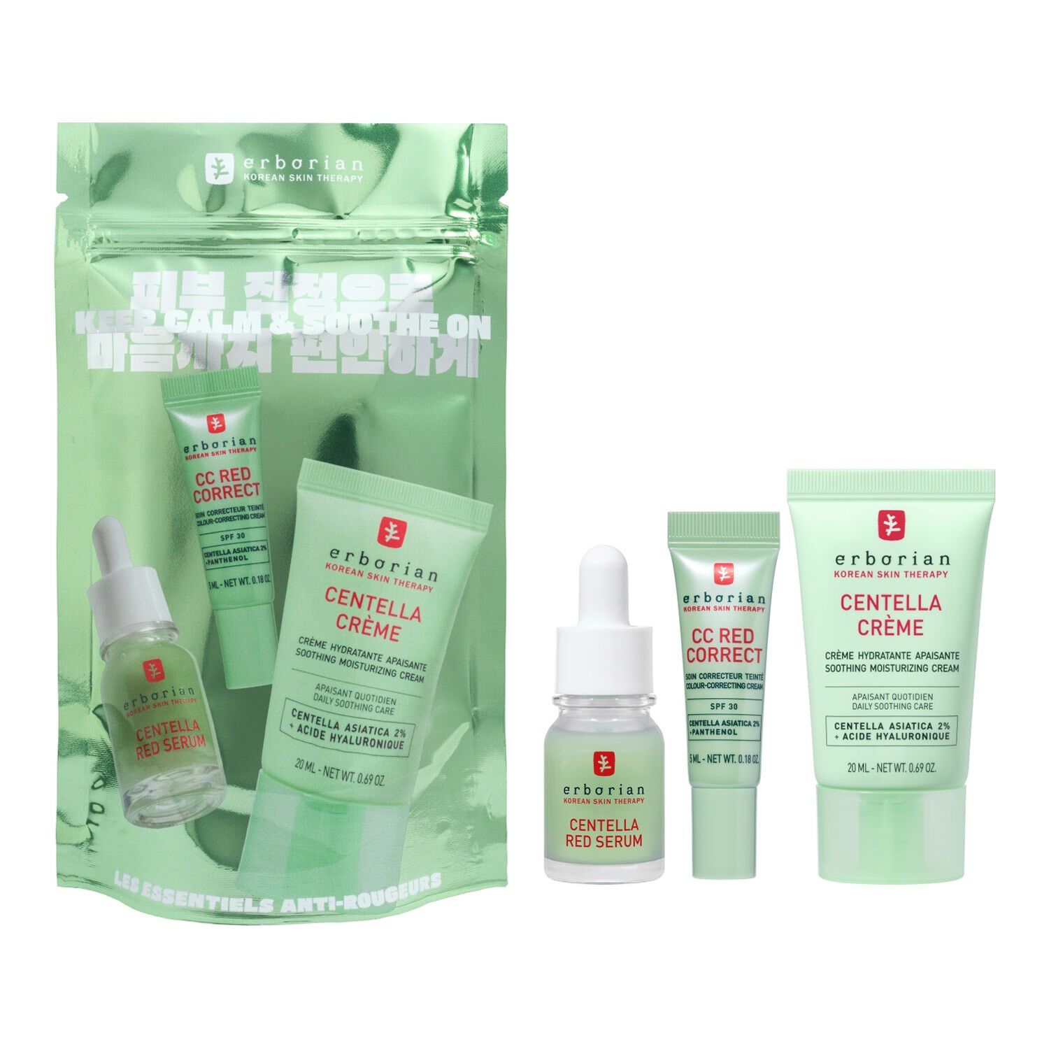 Redness rescue power kit - Ansiktsv&aring;rdsset
