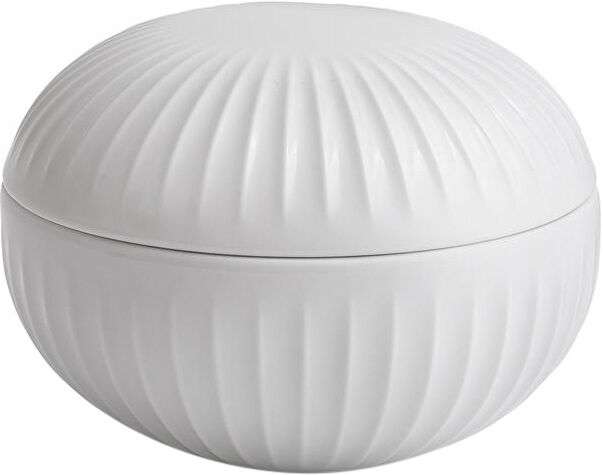 Hammersh&oslash;i bonbonniere 11,5 cm. hvid