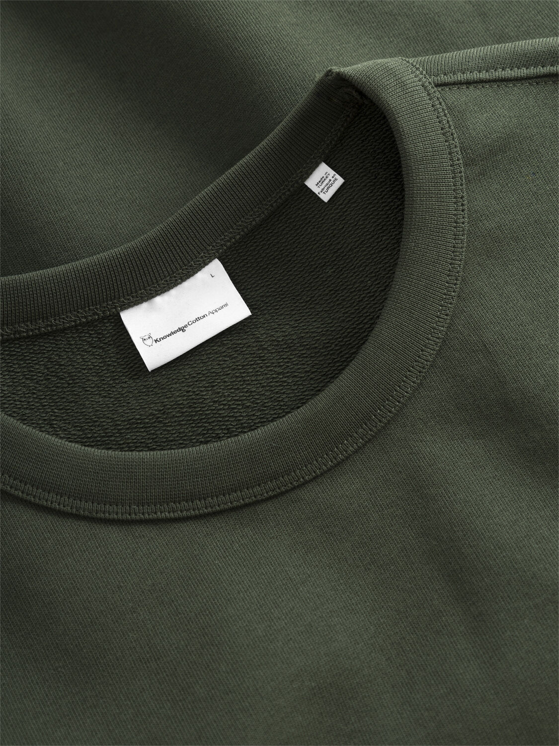 ERIK basic badge sweat - GOTS/Vegan