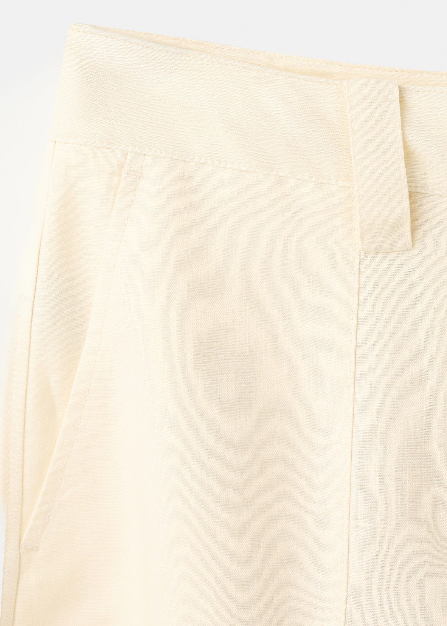 Linen balloon trousers