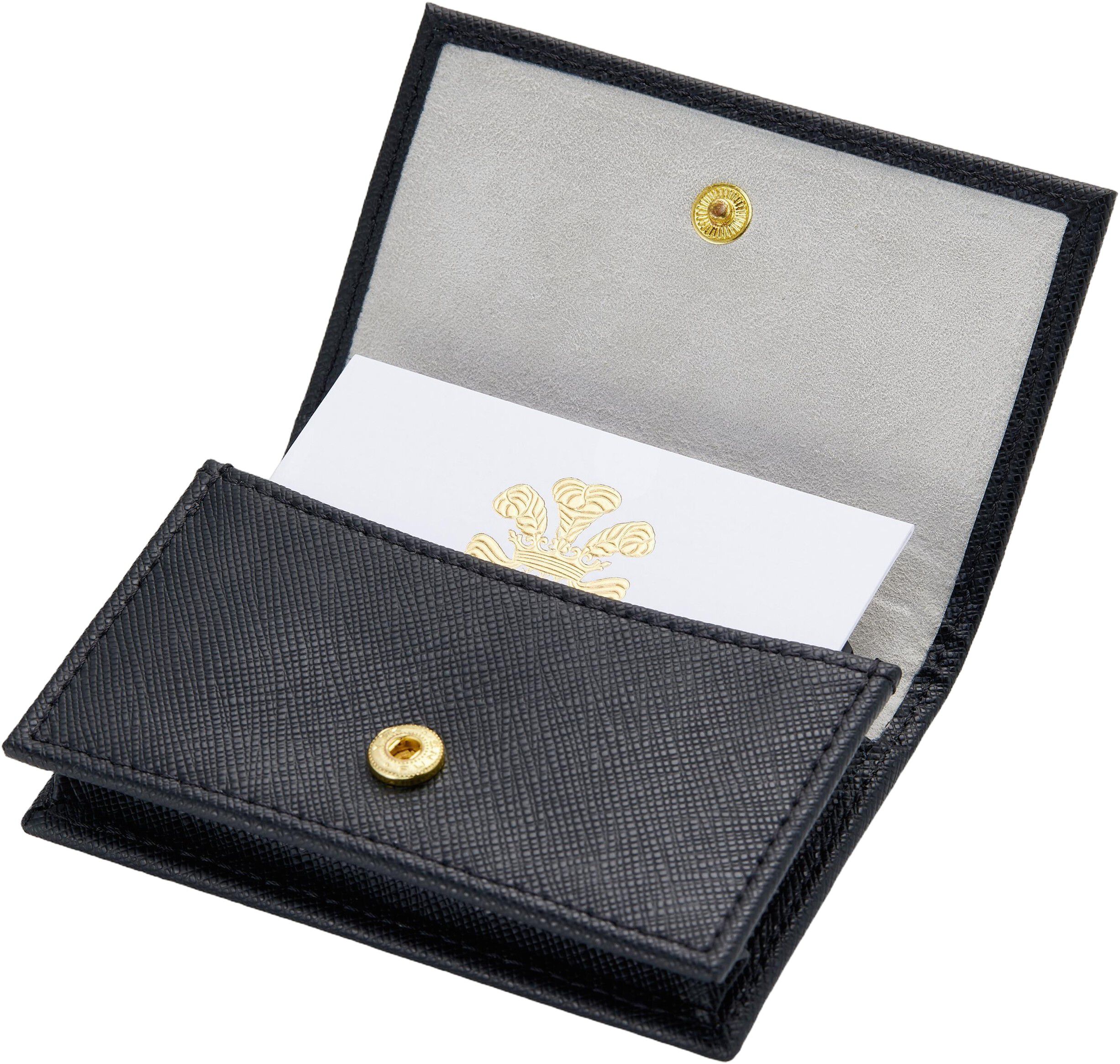 Men's Leather Sample Wallet Black EdP 13,6 ml