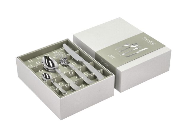 Bestickset Rejka 16 delar Matt/blankt stål