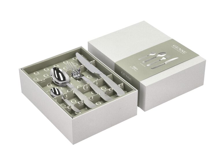 Bestickset Rejka 16 delar Matt/blankt stål