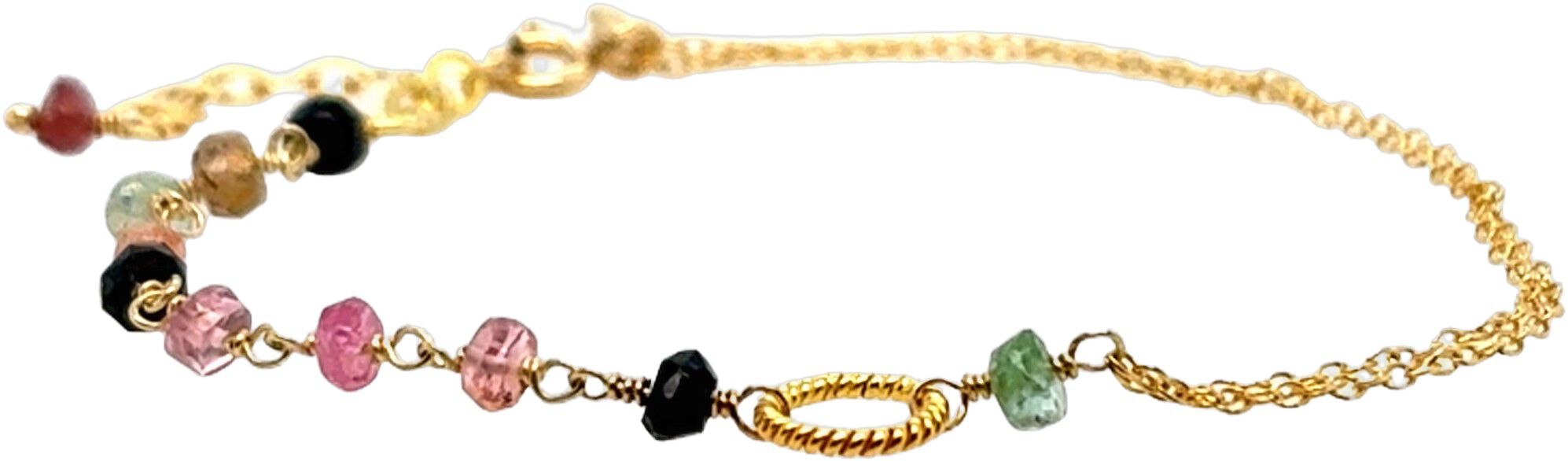 Sissi Tormaline Bracelet - Gold