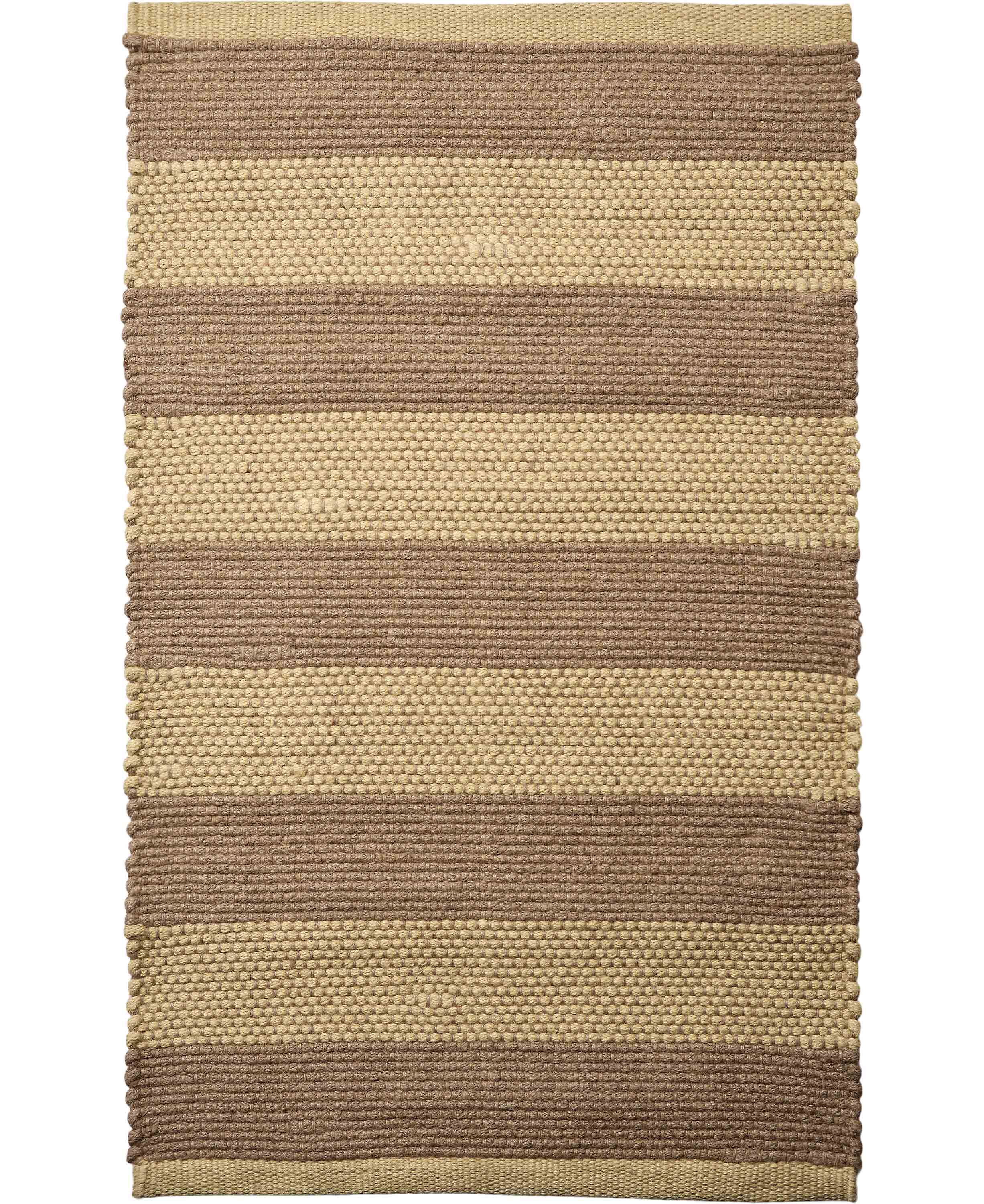 stripe/sand-gul, t&aelig;ppe