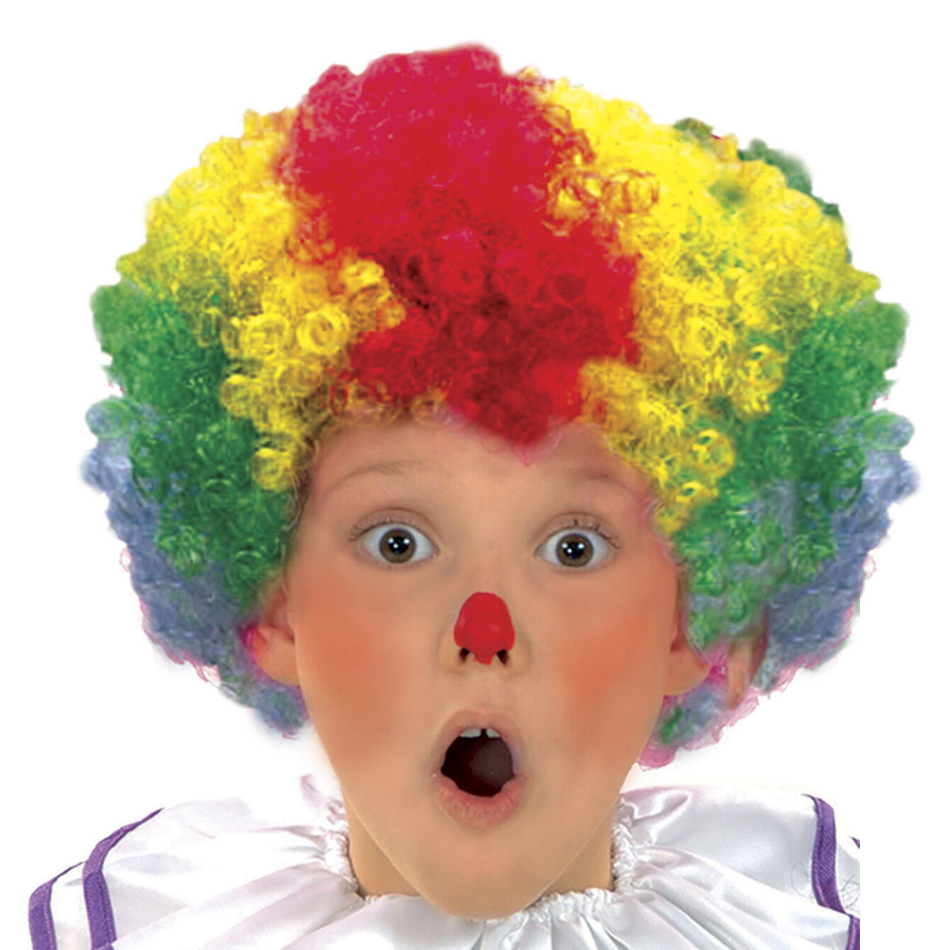 Klovneparyk multifarvet