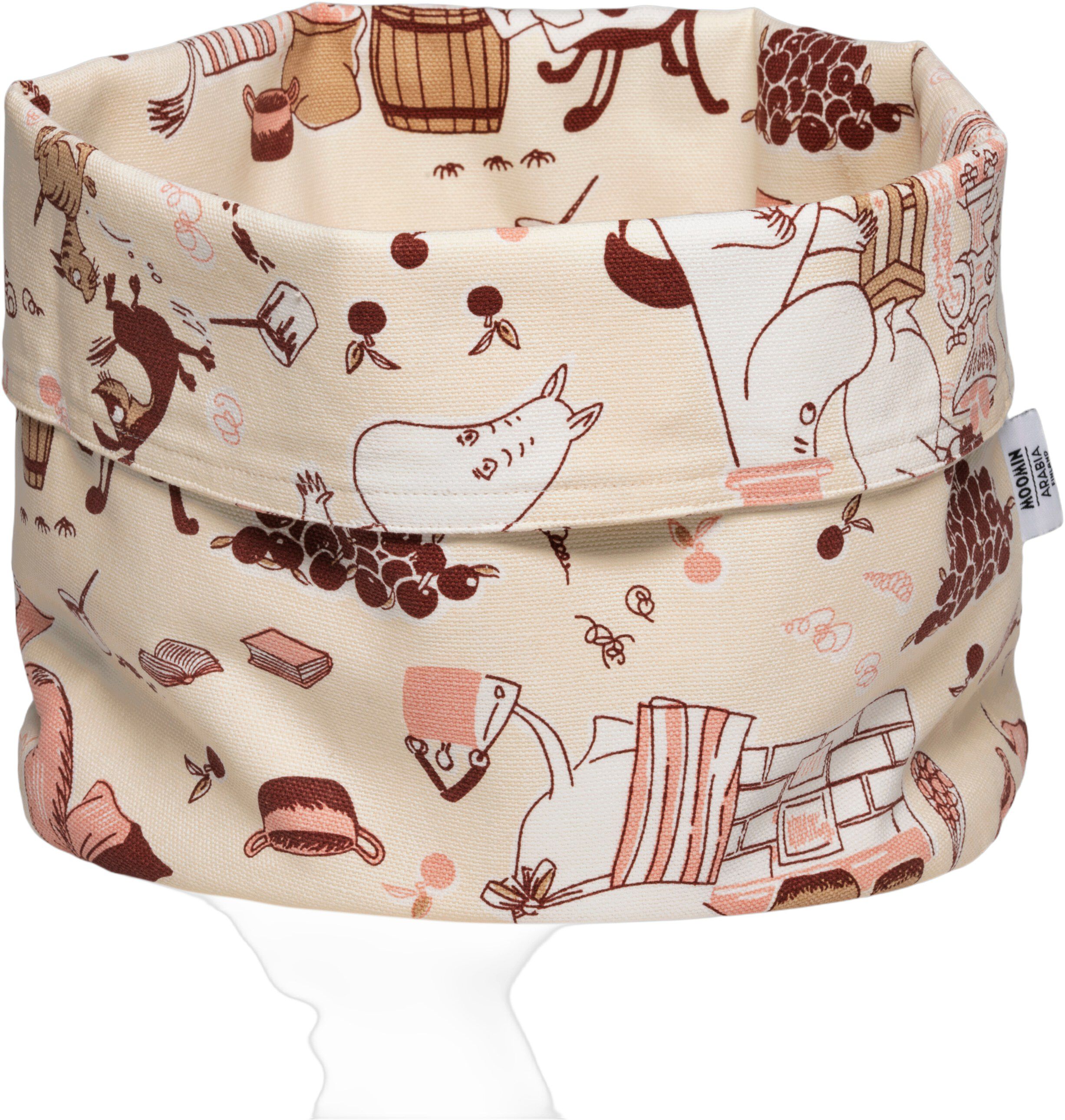 Moomin storage b. oval 26cm Housekeeping