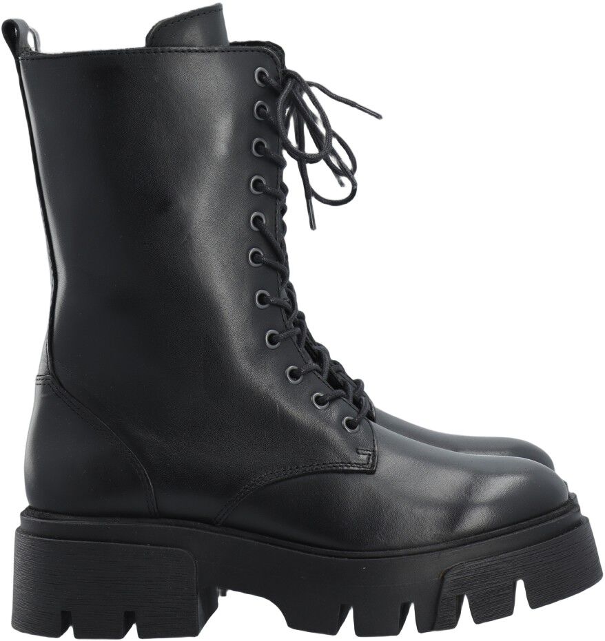 BIAMIA Lace Up Boot Smooth Leather