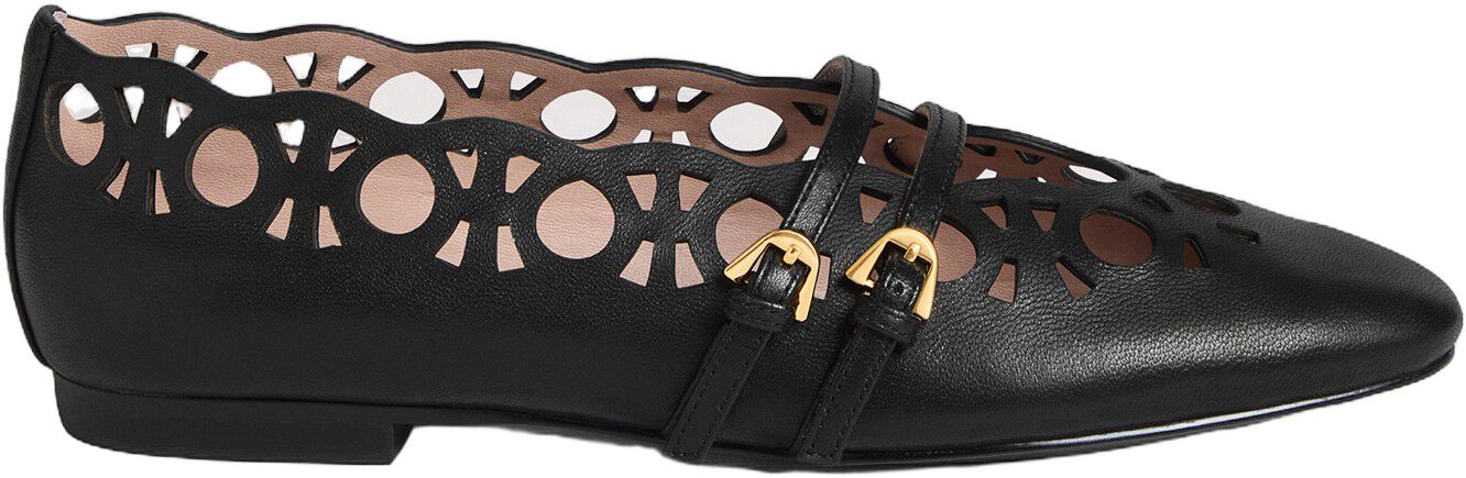 COCCINELLERISAKO BALLERINA SMOOTH LEATHER