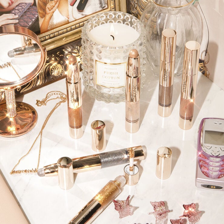 ICONIC LONDON Glaze Crayon, Goldmine, Gold