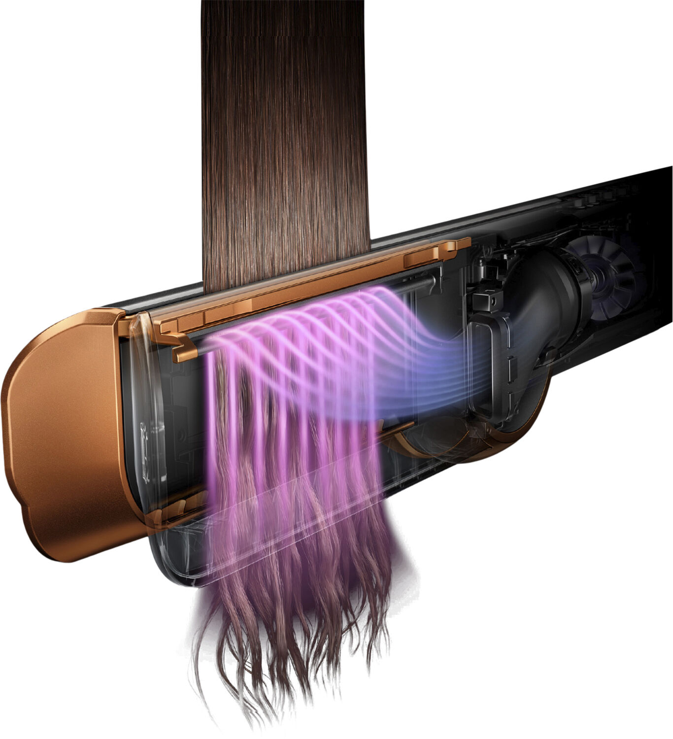 Dyson Airstrait Straightener Nickel/Copper