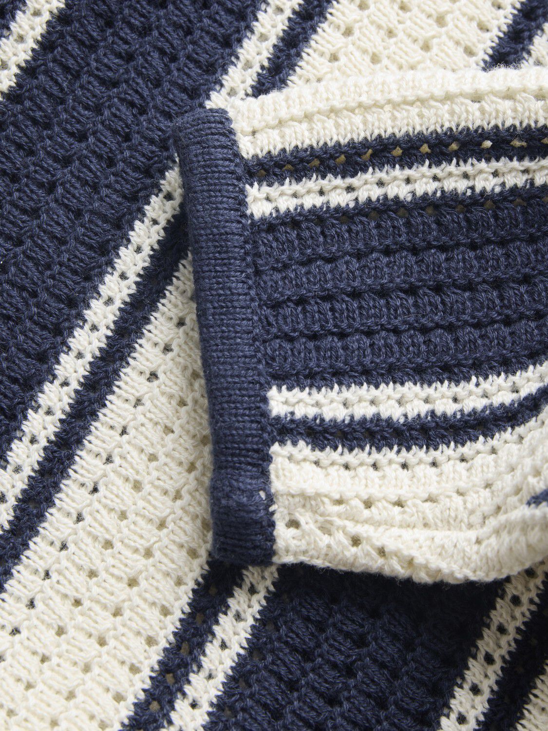 Jorupstate Knit Stripe Polo