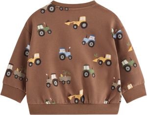 Sweatshirt med borstad insida