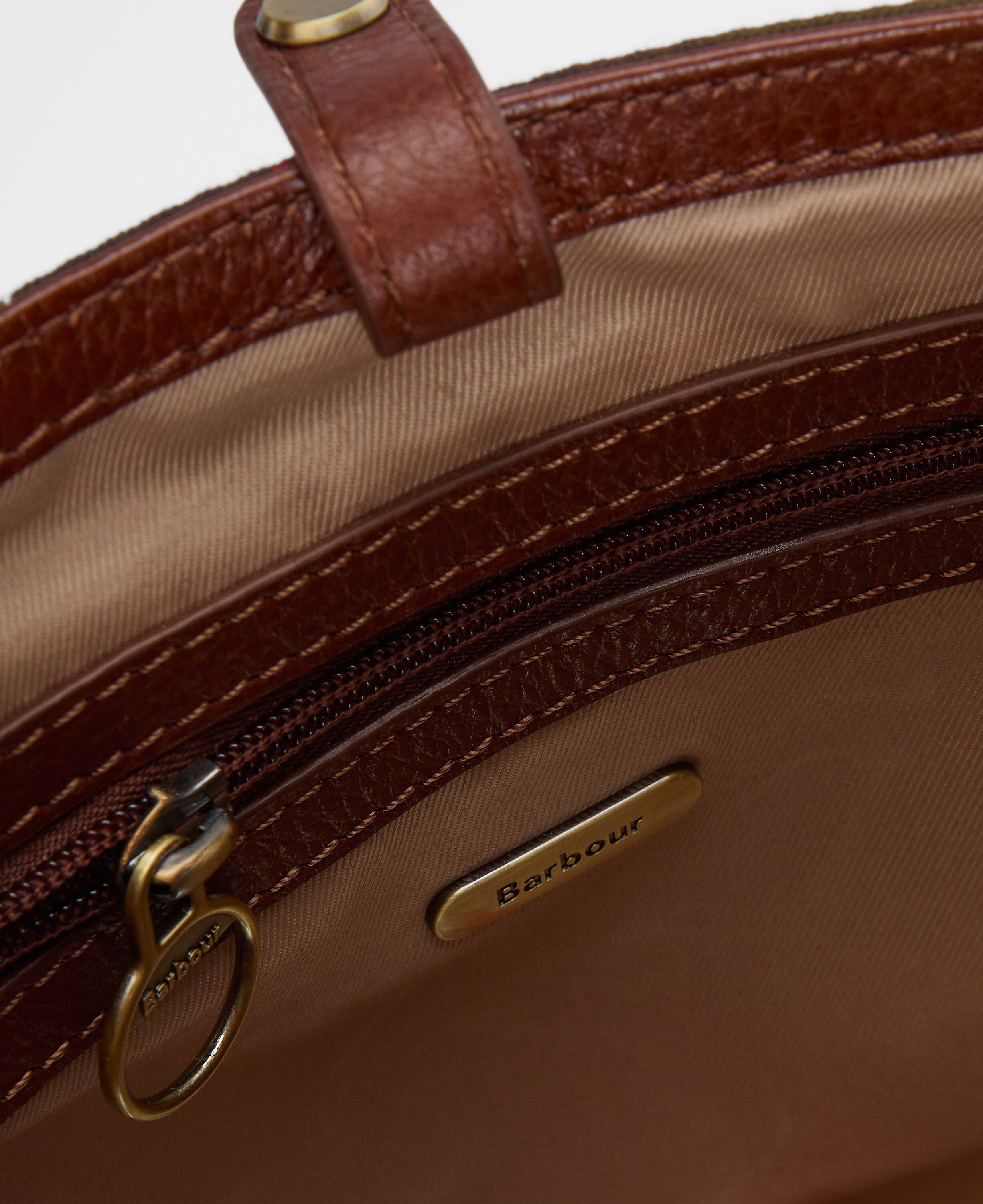 Barbour Cedar Tartan Bucket Bag