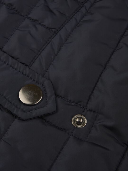 Vest Quilted Zip Nylon