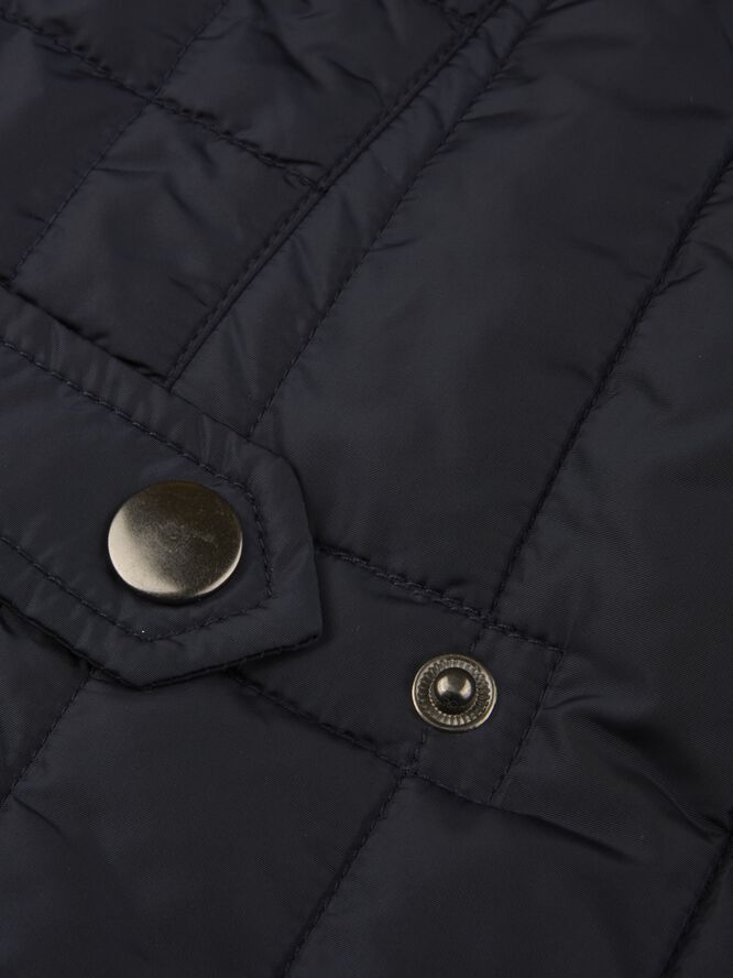 Vest Quilted Zip Nylon