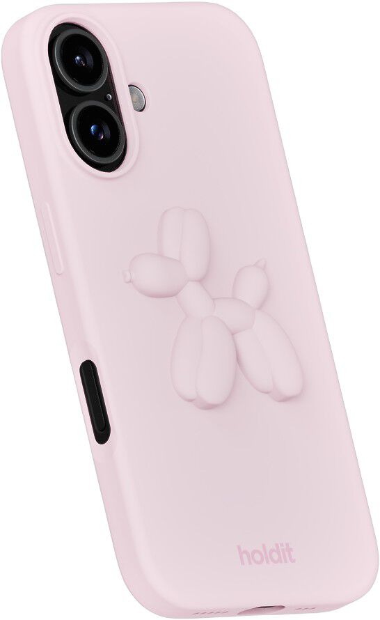 Silicone Sticker Pale Pink Balloon Dog