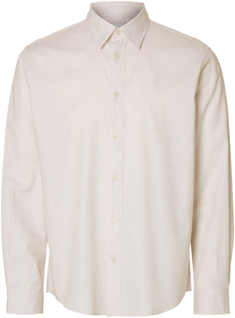 SLHREGCHASE MELANGE LS SHIRT