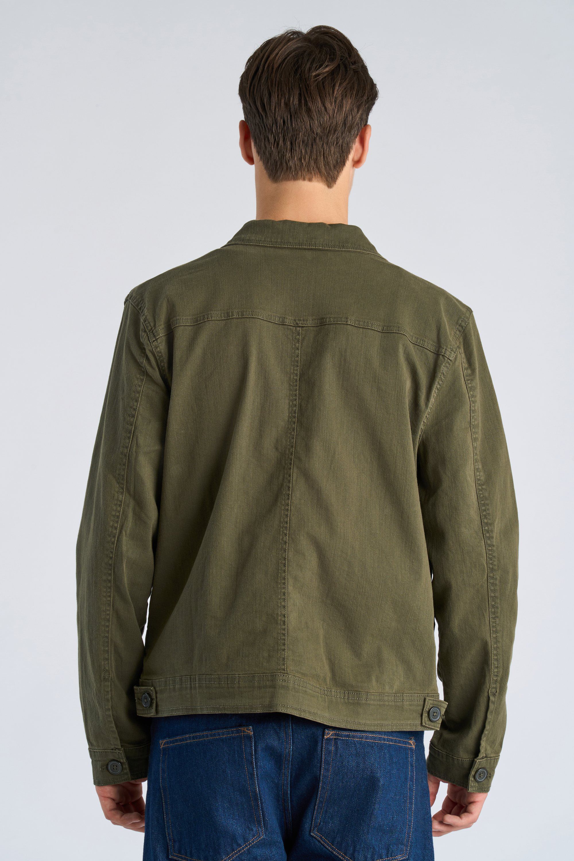 Twill overshirt