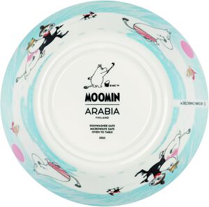 Moomin Arabia 15 cm skål Vinterbadning
