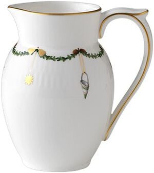 Star Fluted Christmas mjölkkanna 39 cl