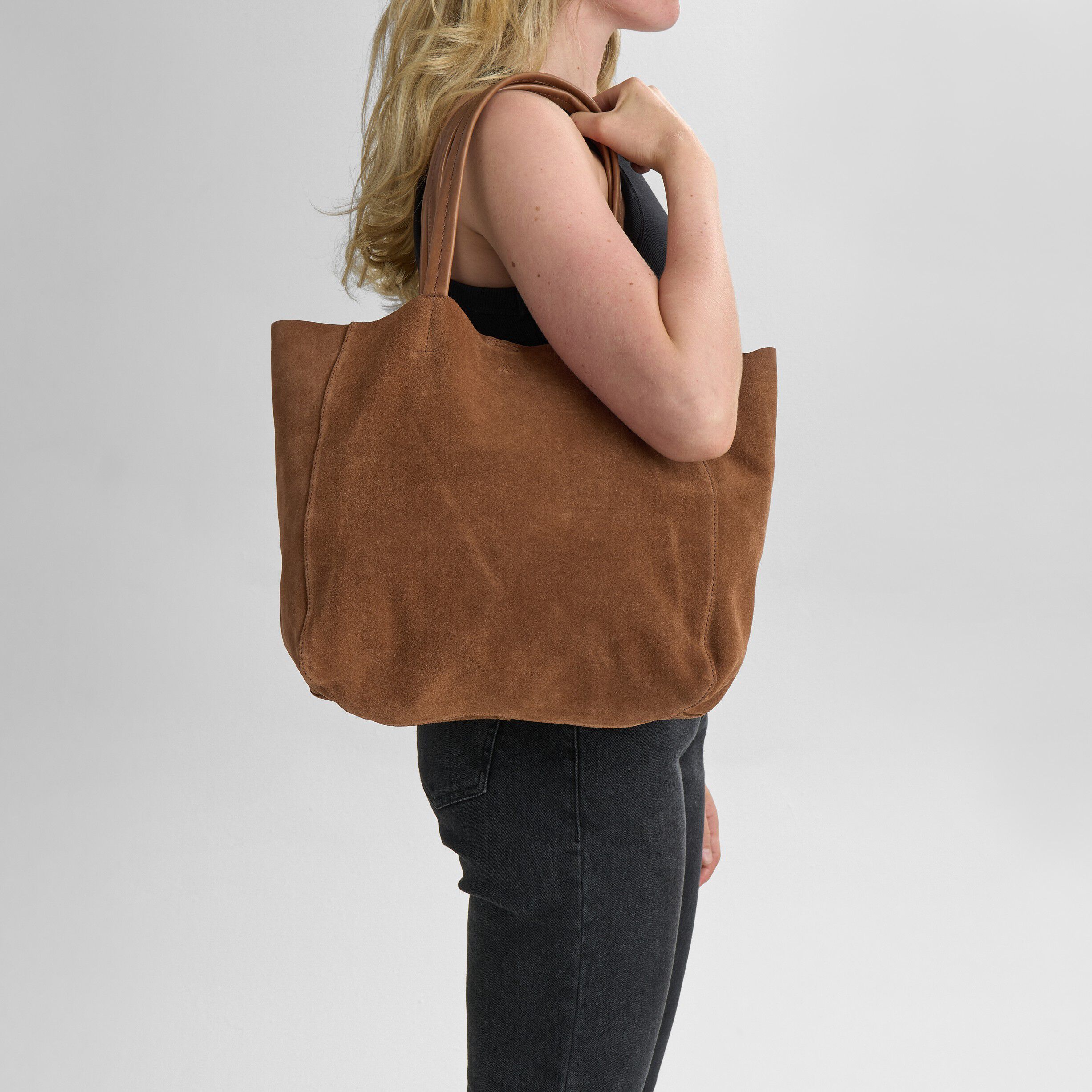 Zarahmbg Shopper, Suede