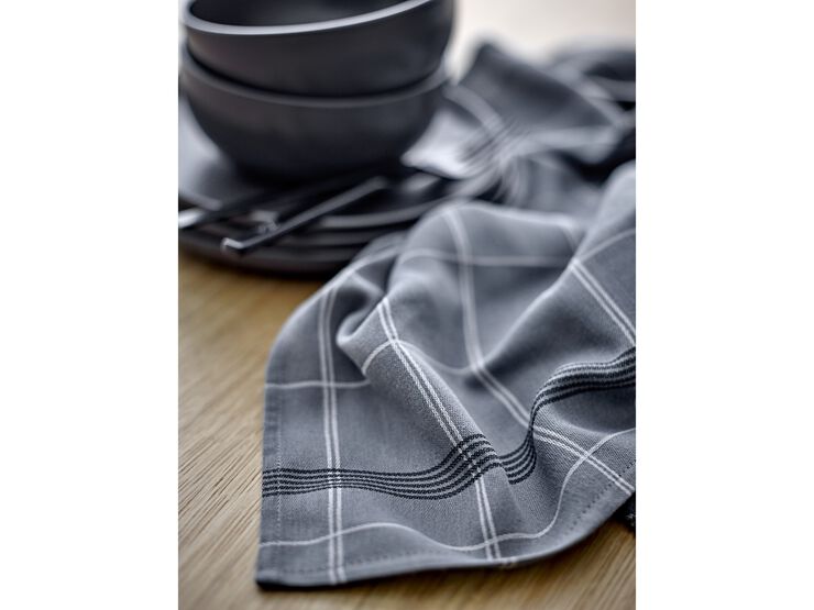 Kökshandduk 50x70 Minimal Stone Grey