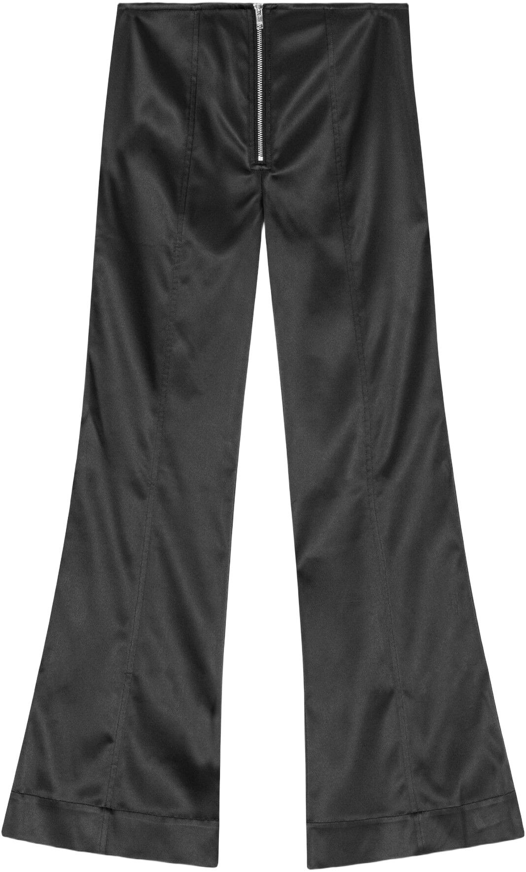 Double Satin Flared Pants
