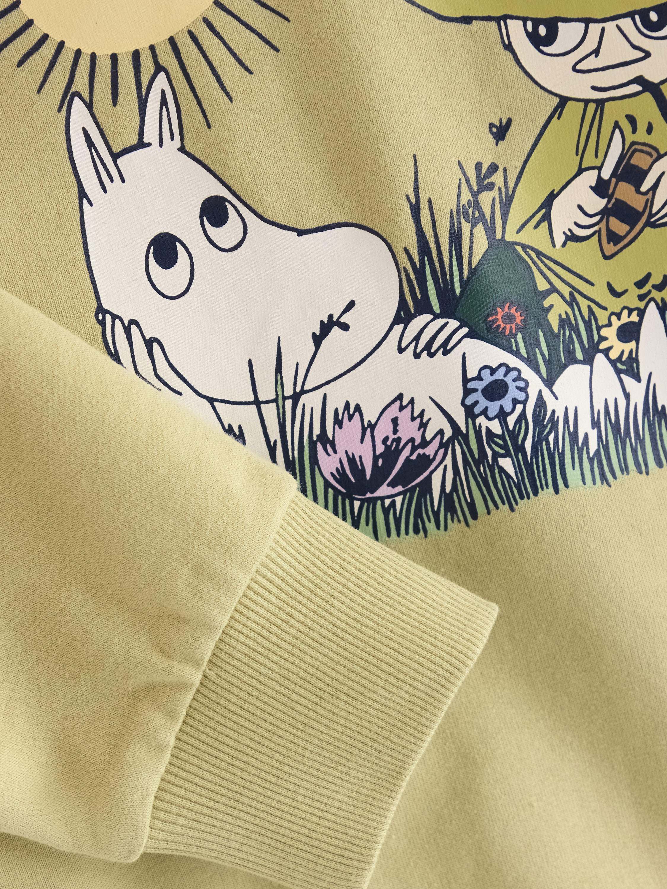 Soft sweatshirt in cotton jersey wi