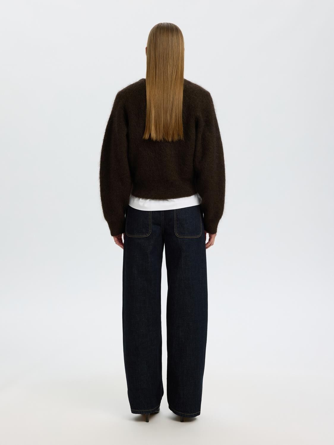 Slwmira Ls Knit Short O-Neck Noos