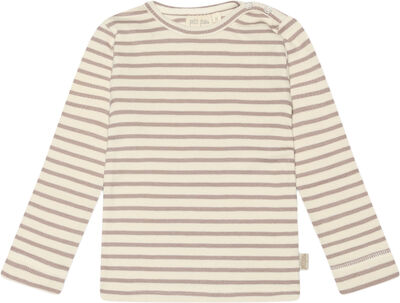 T-shirt L/S Modal Striped