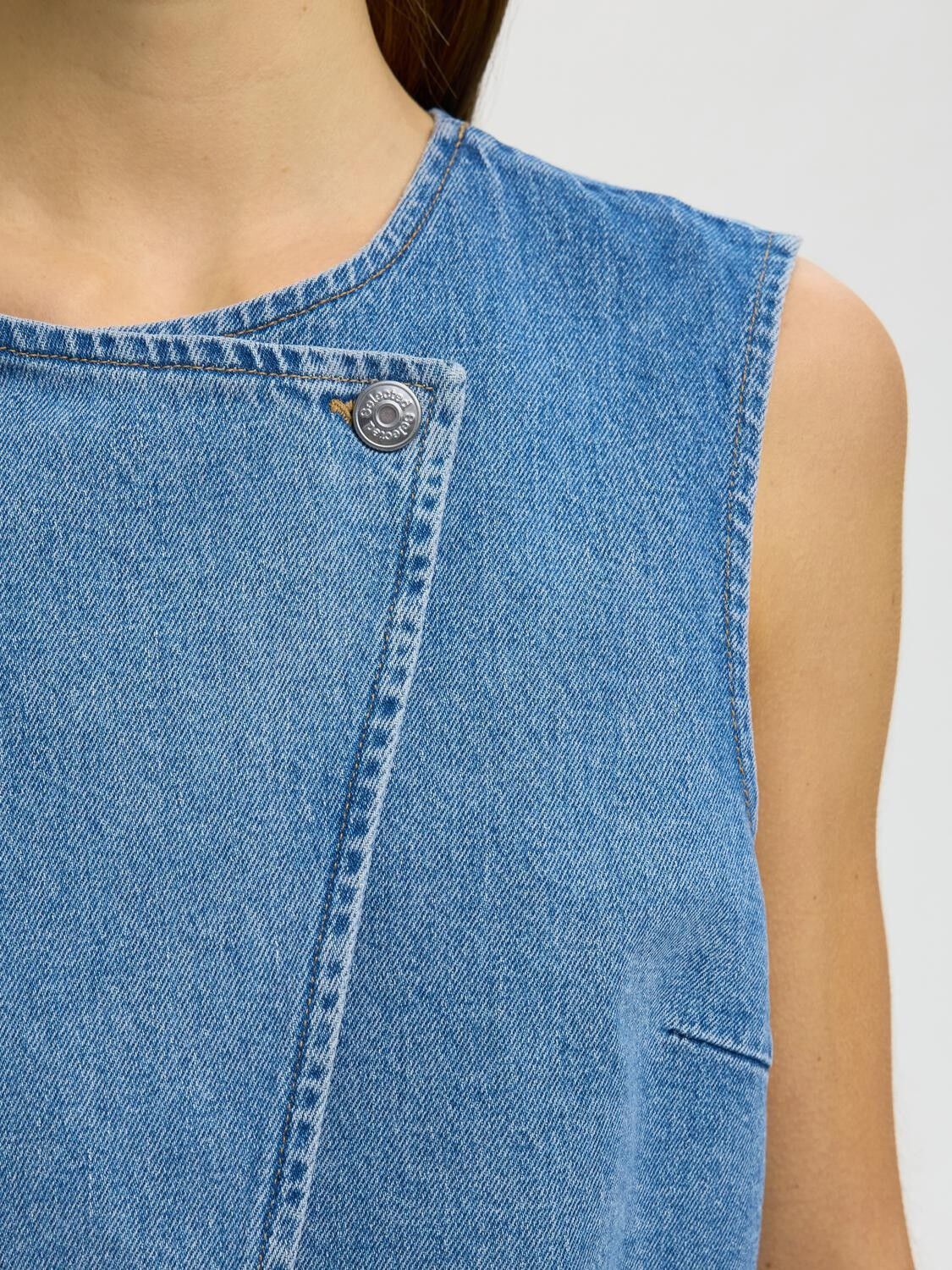 Slfvida-Kori Denim Vest