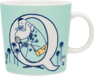 Moomin Arabia 40cl krus ABC: Q