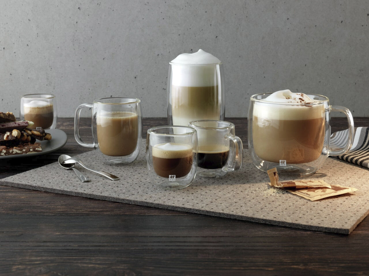 Sorrento Plus Cappucino set 450/2