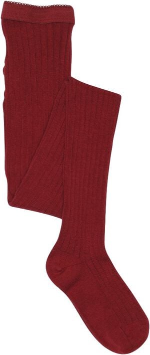 Cotton rib tights