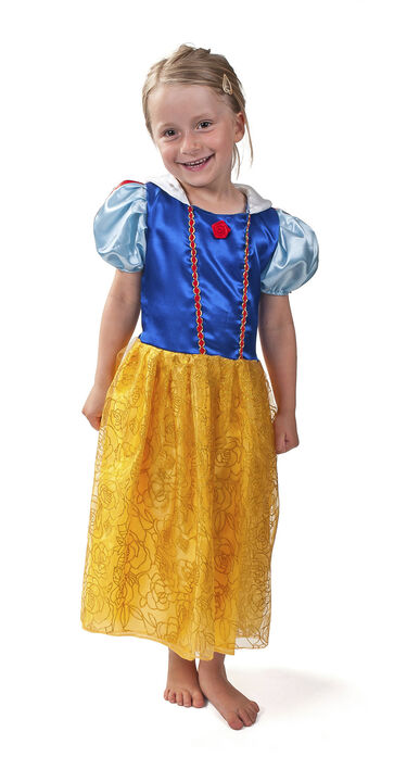 Snövit sagoklänning