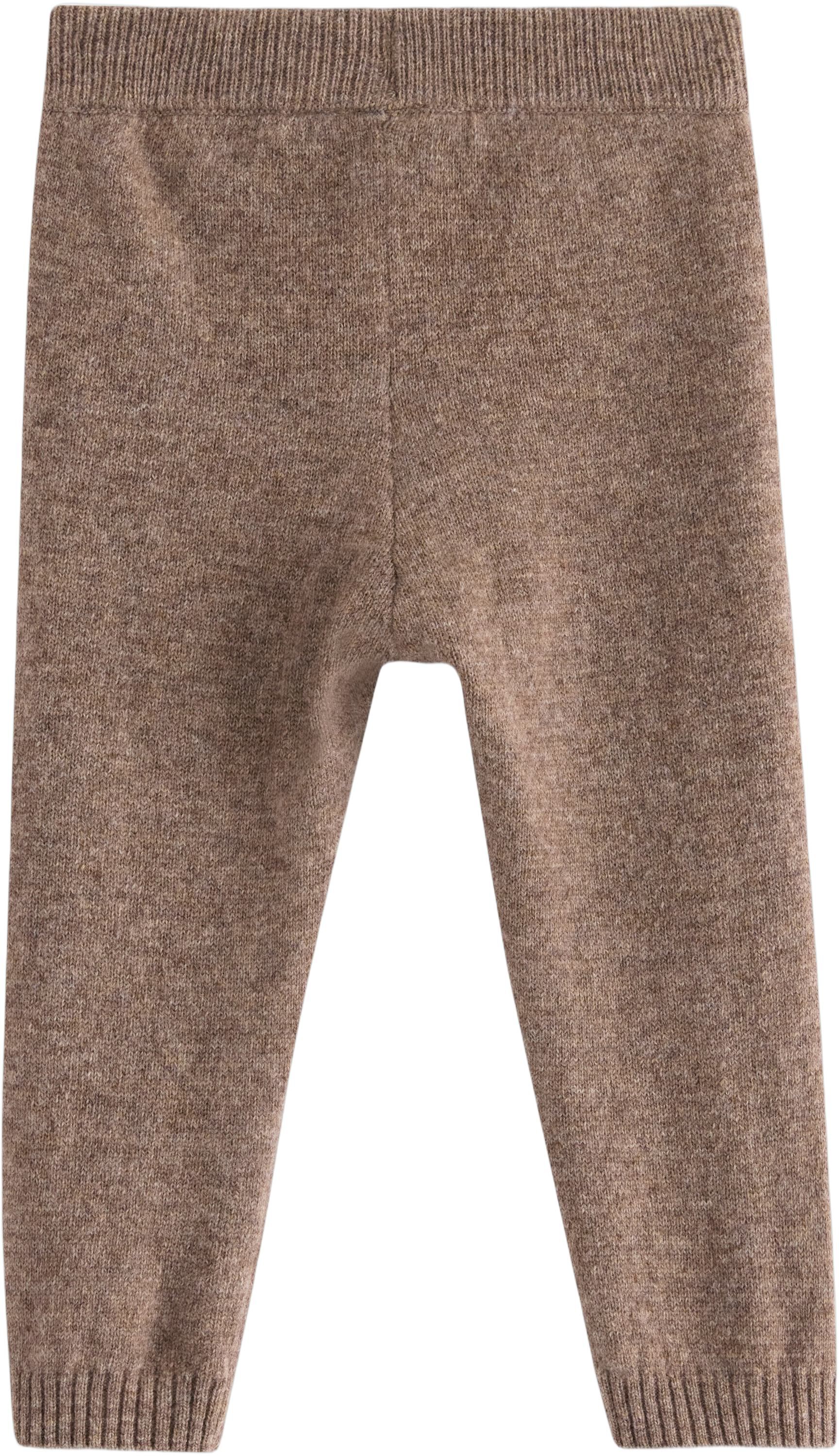 Cosy knitted leggings in soft merin