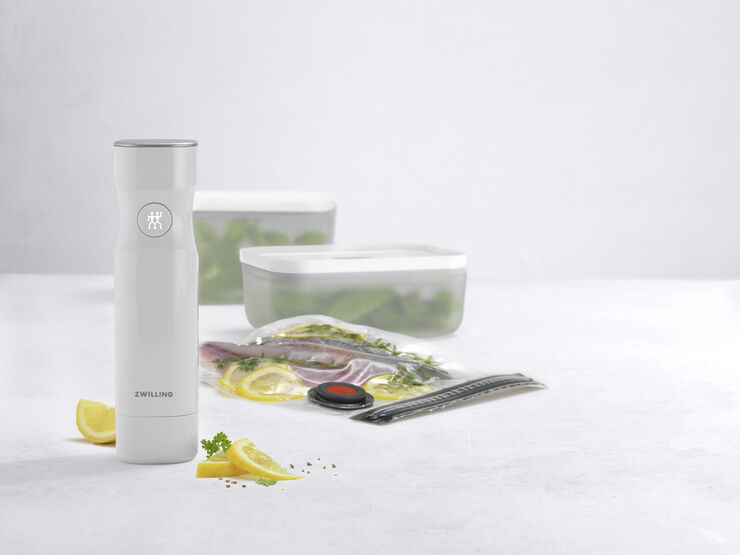 Fresh & Save Vak. start set plast_M/L Vit 7-st