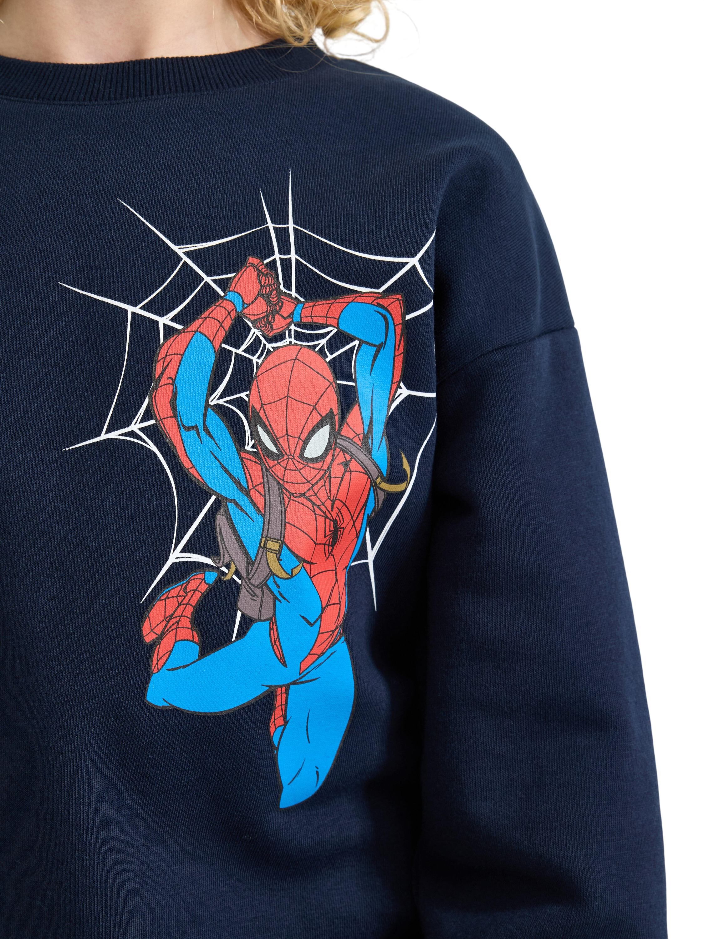 Spider-Man sweatshirt med borstad i