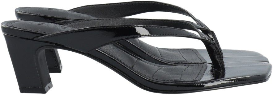 BIASPICE Toe Post Faux Leather